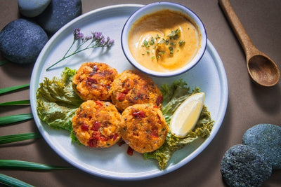 Wild Sokeye Salmon Fishcakes